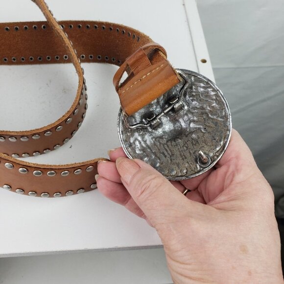 Forest and Culver Leather Belt Small - Picture 3 of 6